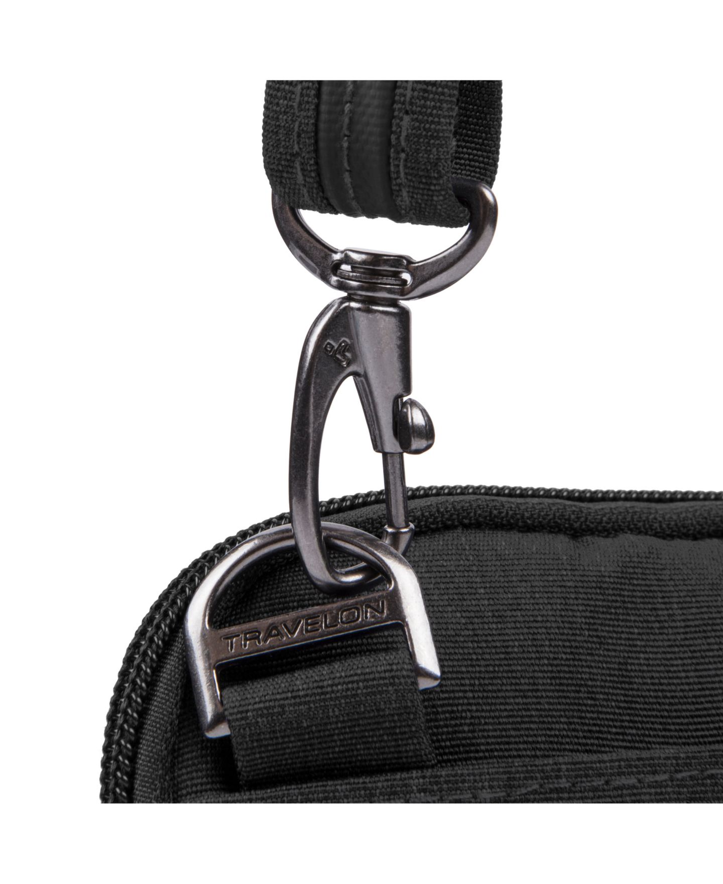Сумка Travelon Anti-Theft Metro Stadium Crossbody, цвет: Чёрный — фото 3