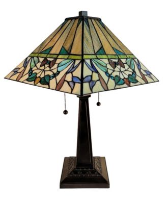 Tiffany Style Mission Table Lamp