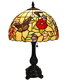 Tiffany Style Butterflies Table Lamp