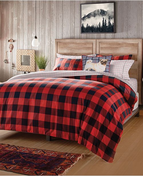 G H Bass Co G H Bass Buffalo Check Bedding Collection
