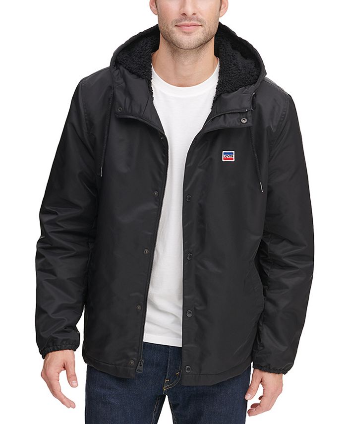 Levi's Men's Fleece-Lined Coaches Jacket & Reviews - Coats & Jackets - Men  - Macy's