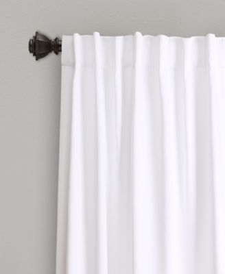 Lush Decor Zuri Flora Room Darkening Window Curtain Panels Pair 52"W x 95"L - Room Darkening Curtains for Bedroom - Floral Curtains