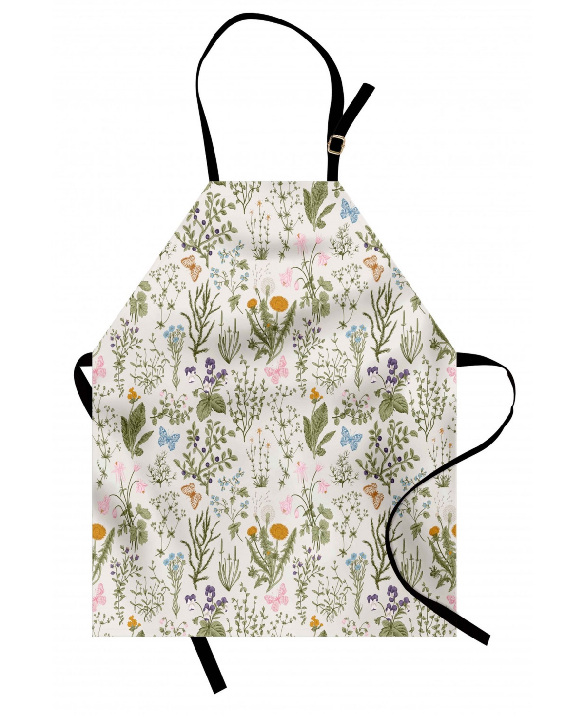 Floral Apron - Green