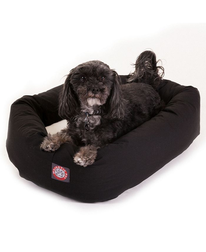 Majestic Pet Poly Cotton Sherpa Bagel Dog Bed Macy's