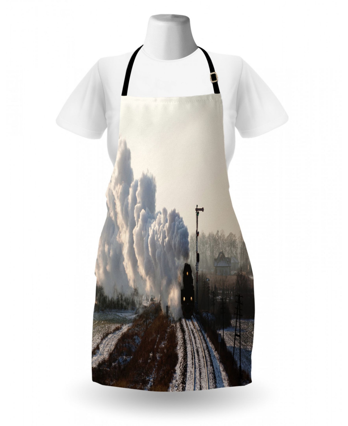 Ambesonne Steam Engine Apron