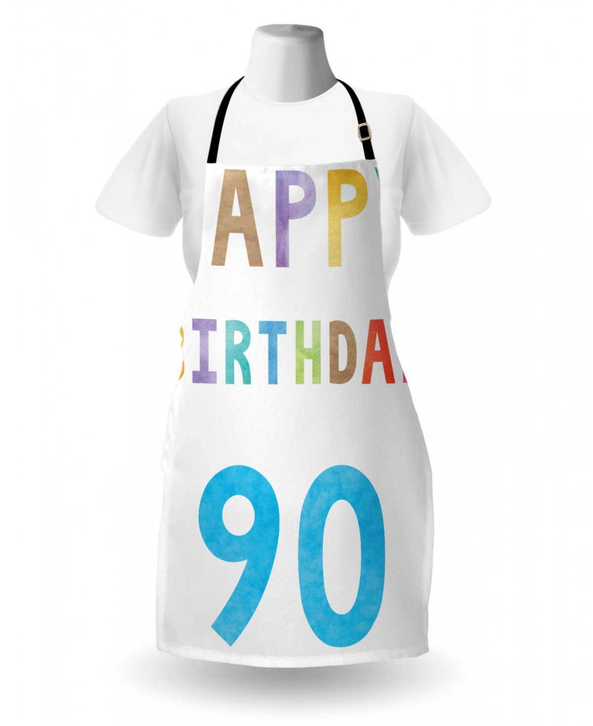 Ambesonne 90th Birthday Apron