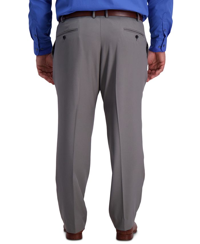Haggar - Men's Big & Tall Active Series Classic-Fit Performance Stretch Dress Pants