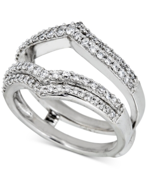 image of Diamond Double V Enhancer Ring (1/2 ct. t.w.) in 14k White Gold