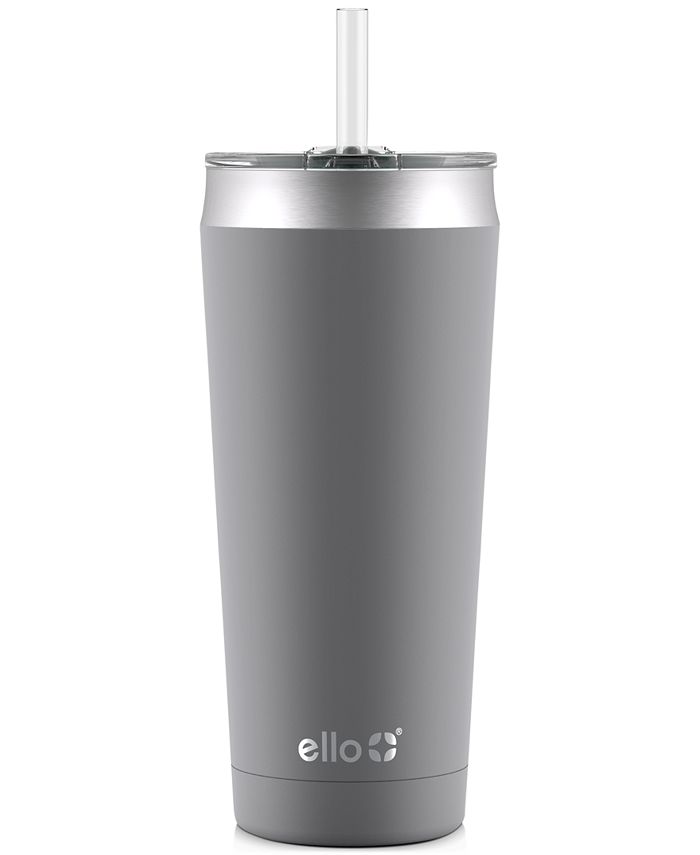 Ello - Beacon Stainless Steel Coffee Tumbler, Gray