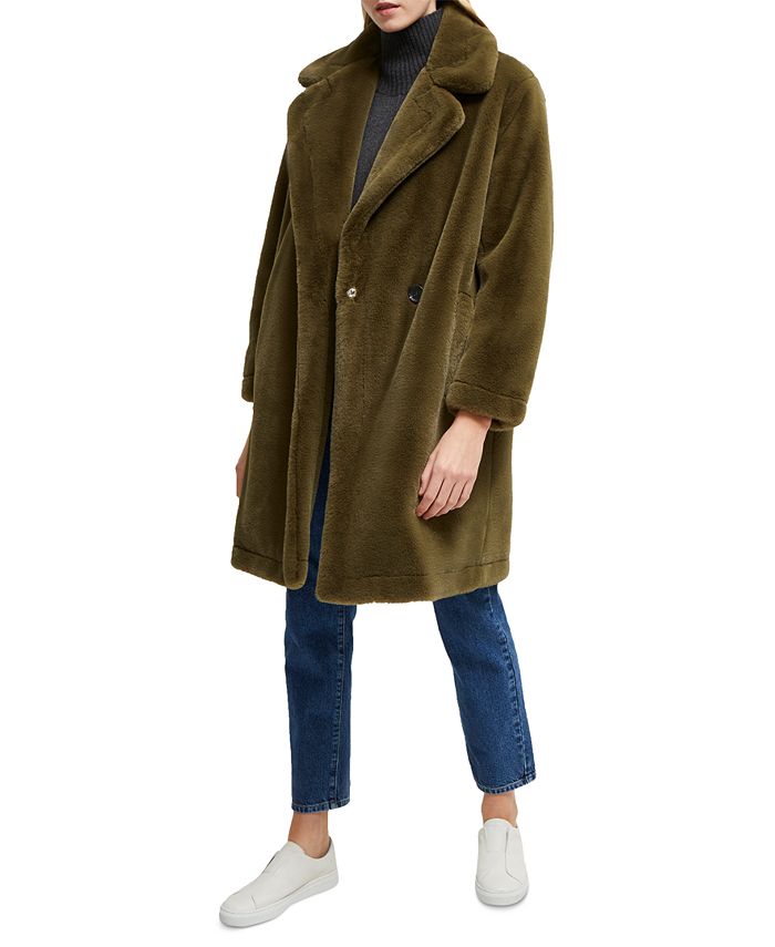 French Connection Buona Faux-Fur Coat & Reviews - Coats & Jackets ...