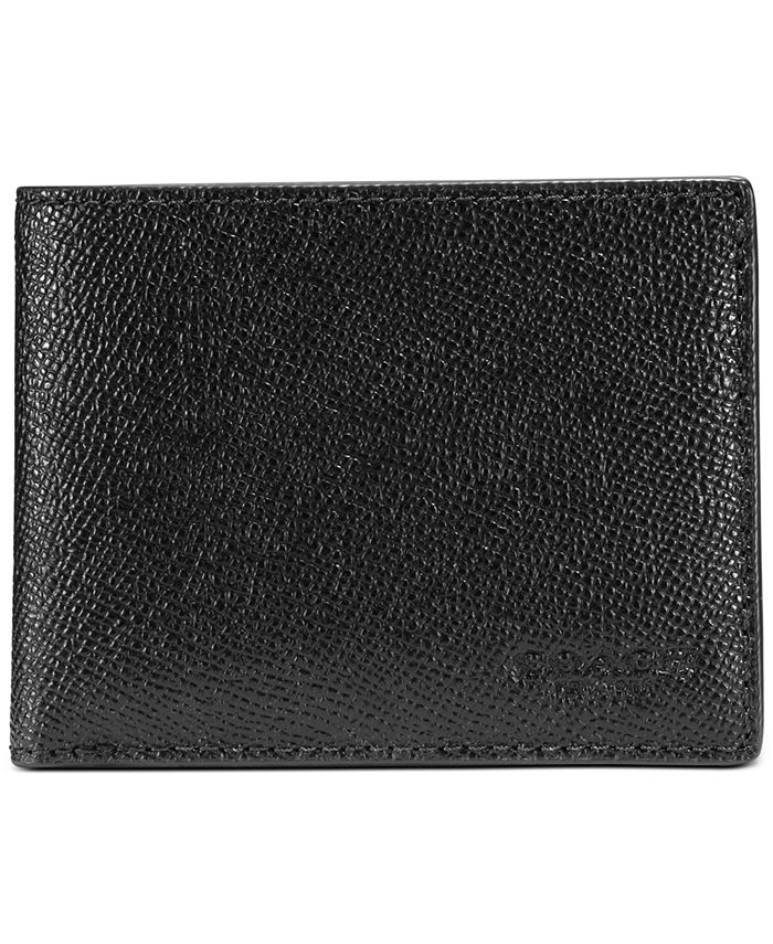 Macy's men's coach wallets online