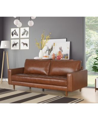 Shiloh 80" Leather Sofa