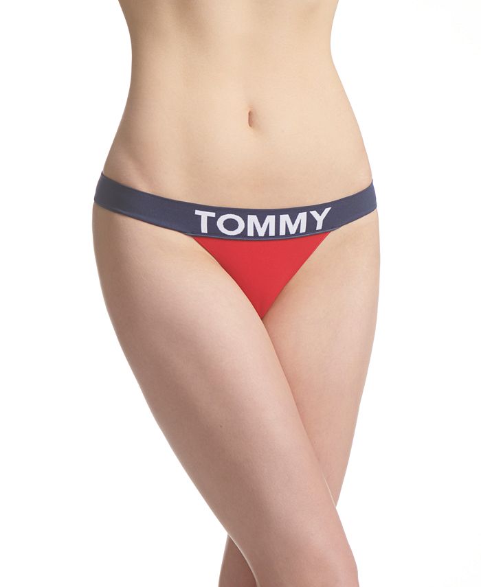 Tommy Hilfiger Women's Modern Seamless Thong Underwear R14T118 - Macy's