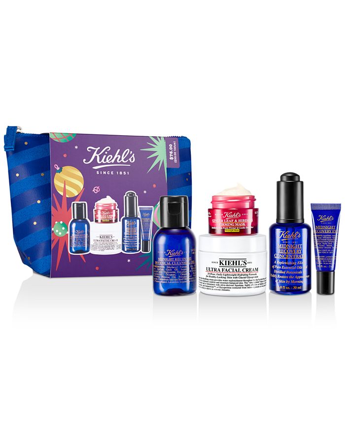 Kiehl's Since 1851 6Pc. Midnight MustHaves Set & Reviews