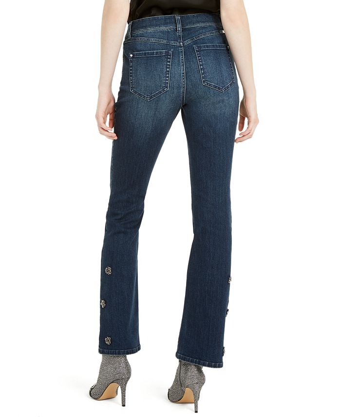 INC International Concepts INC Embellished Bootcut Jeans, Created for