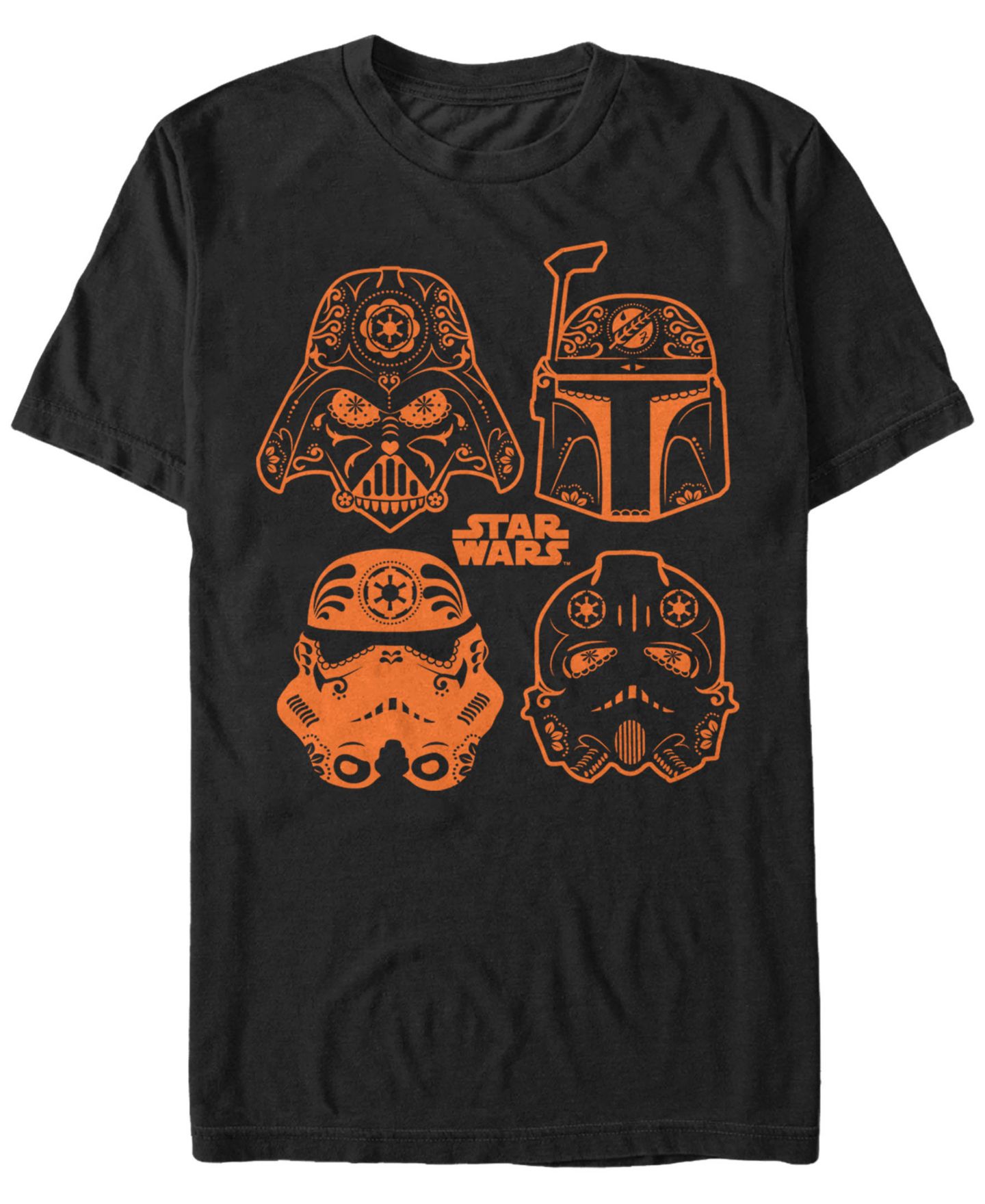 Мужская футболка Fifth Sun Star Wars Sugar Skull Empire Short Sleeve, цвет: Чёрный — фото 1
