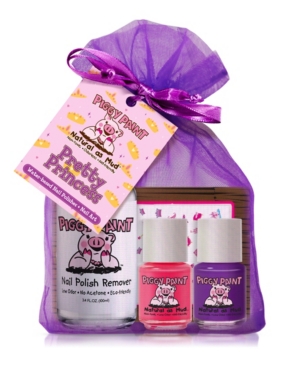 Piggy Paint Pretty Princess Nail Polish and Remover Set