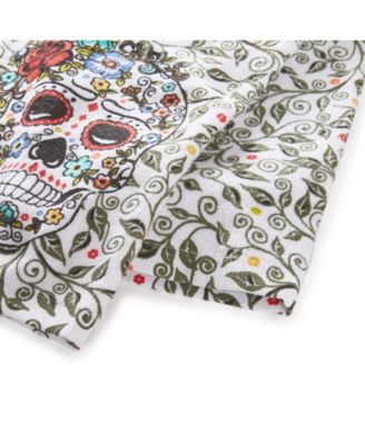 Skull & Vine Kitchen Towel, Set of 2