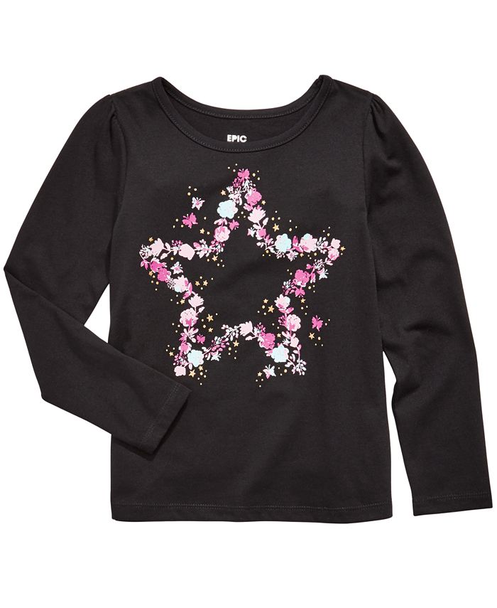Epic Threads Toddler Girls Butterfly Star T-Shirt, Created for Macy's ...