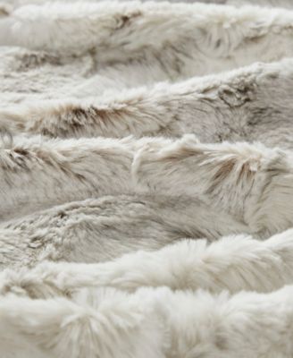 CLOSEOUT! Sachi Faux-Fur Throw, 60" x 70"