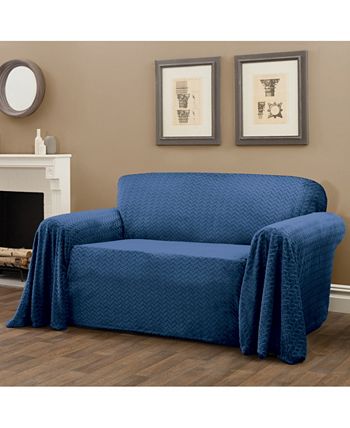 P/Kaufmann Home - Mason Throw Loveseat Furniture Cover