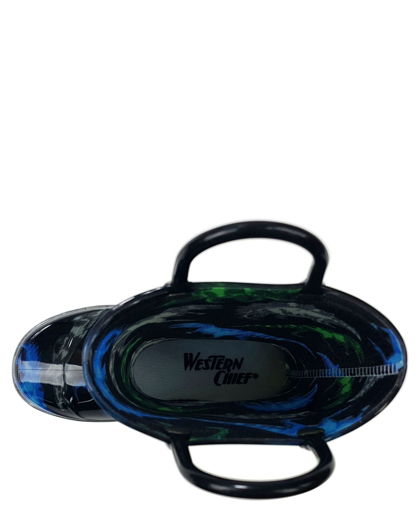 Ботинки Western Chief Dinosaur Friends Lighted Rain Boot для мальчиков, цвет: Чёрный — фото 3