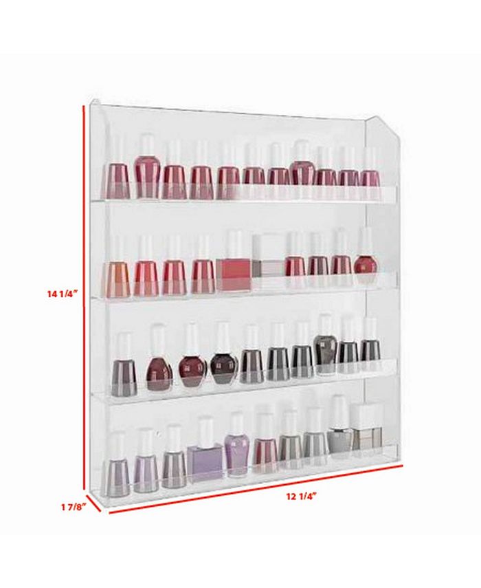 HomeIT Acrylic Wall Rack Organizer Macy's