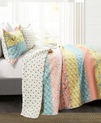 Lush Décor Royal Empire Reversible 3-Pc. Quilt Set, King