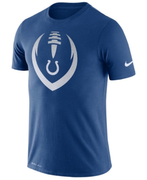 Nike Men's Indianapolis Colts Dri-Fit Cotton Modern Icon T-Shirt
