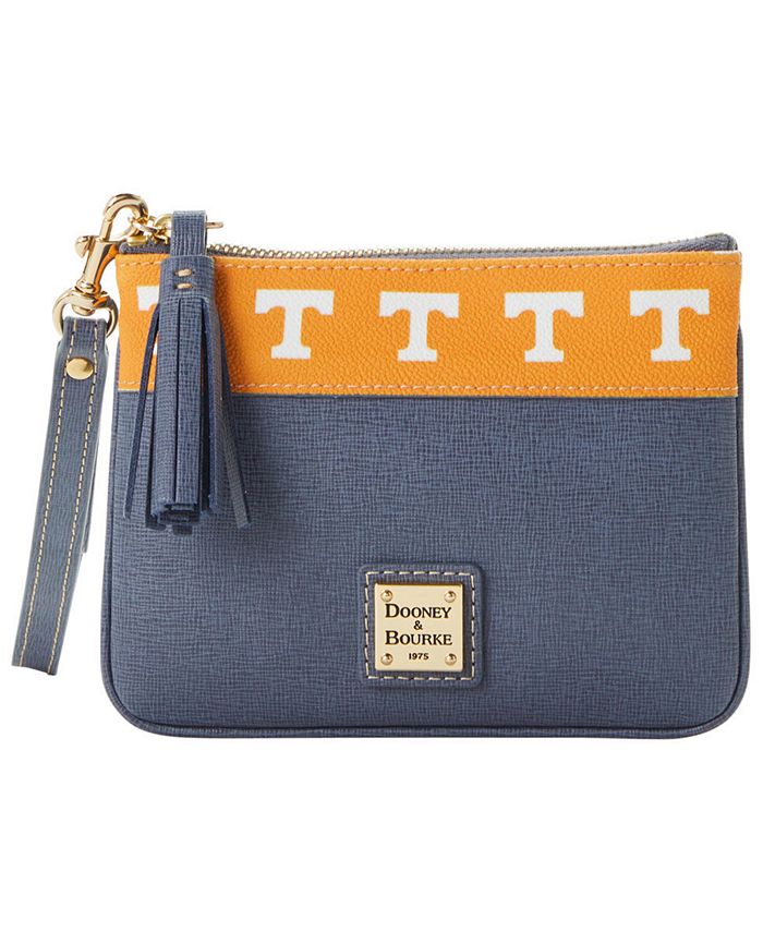 Dooney Bourke Tennessee Volunteers Saffiano Stadium Zip Wristlet
