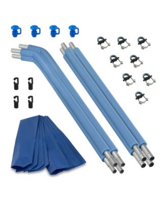 Upperbounce Trampoline Replacement Enclosure Poles Hardware, Set of 4