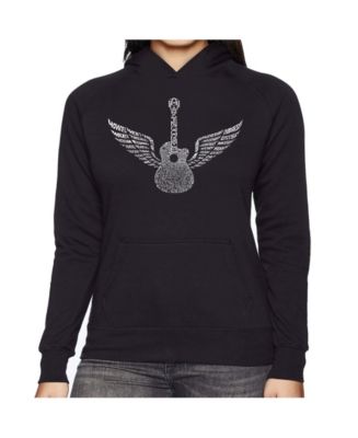 売れ筋商品|||エルエーポップアート カットソー トップス レディース Women's Word Art Hooded Sweatshirt - Amazing Grace Purple LA Pop Art Women's Word Art Hooded Sweatshirt - Amazing