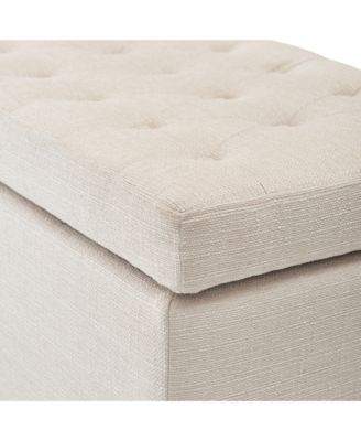Arlo Tufted Storage Bench