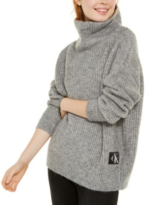 calvin klein gray sweater