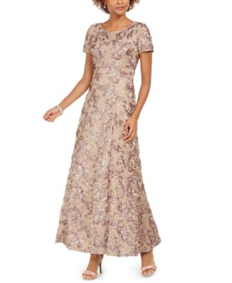beige dress for mother of the bride