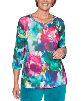 macys alfred dunner tops