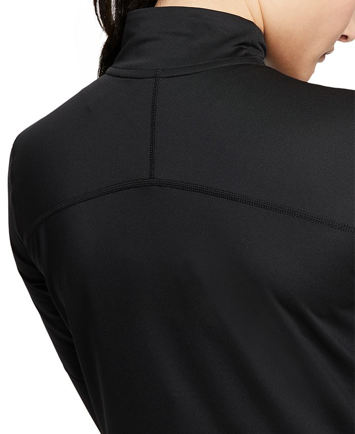 women's nike half zip running top