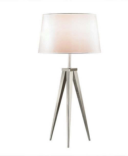 Artiva Usa Hollywood 30 Brushed Steel Tripod Table Lamp Reviews