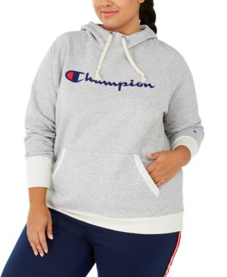 champion plus size hoodie