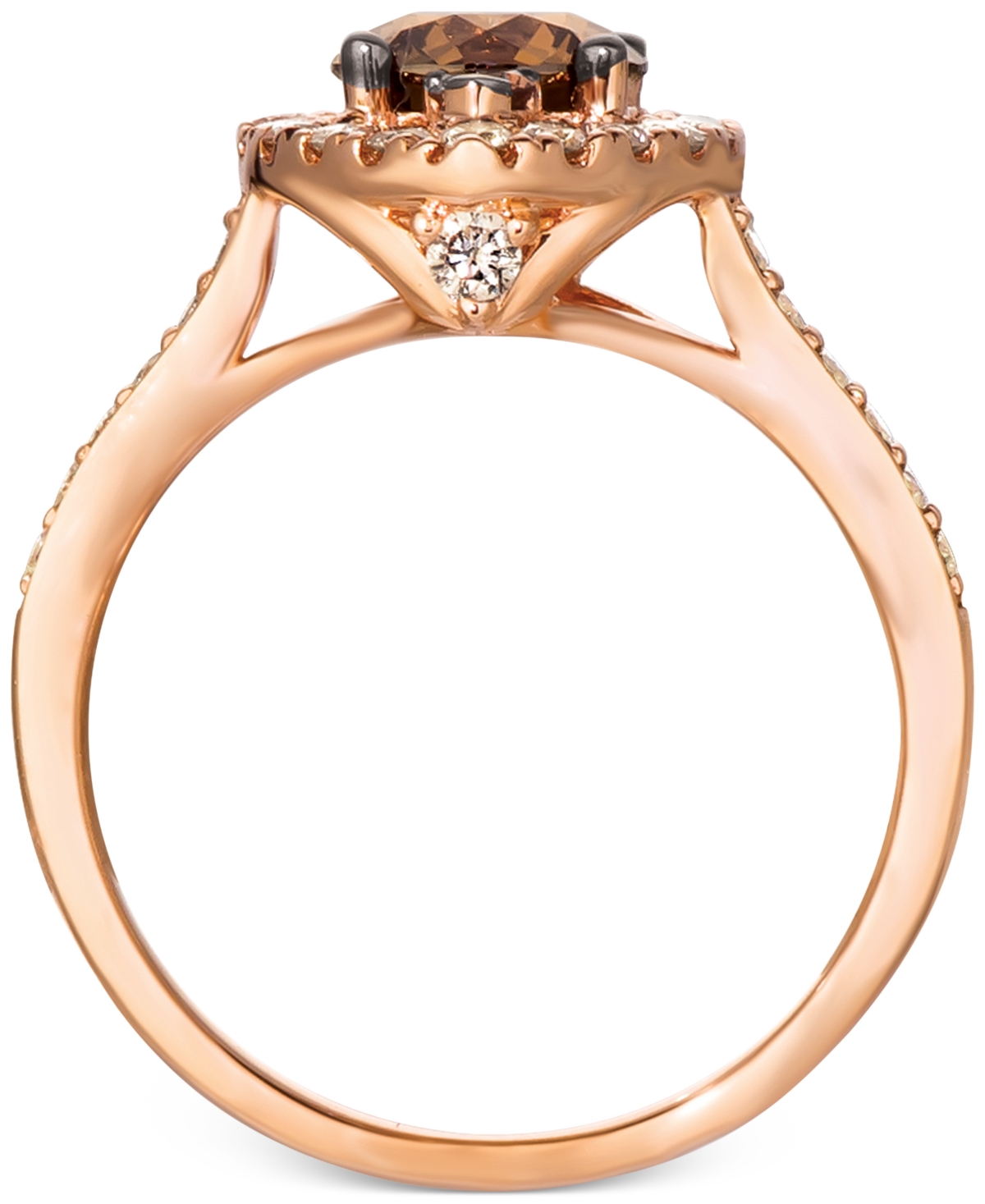 Le Vian Diamond Halo 20th Jubilee Ring (1-5/8 ct. t.w.) in 14k Rose and White Gold