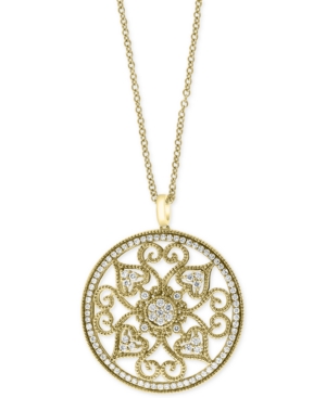 image of Effy Diamond Vintage Swirl 18