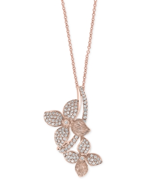 image of Effy Diamond Flower 18