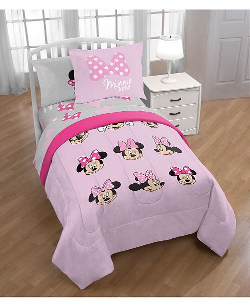 Jay Franco Minnie Mouse Twin 6 Pc Comforter Set Reviews