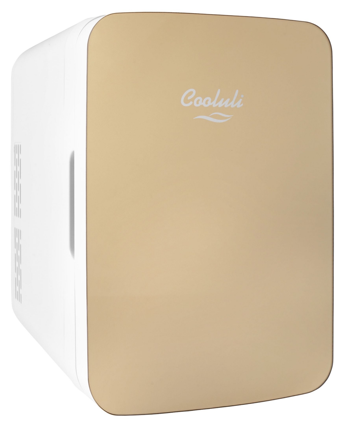 Cooluli - Infinity 0.4 Cu. Ft. Mini Fridge - Gold