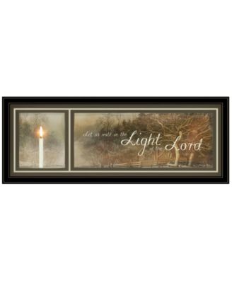 Walk in the Light by Robin-Lee Vieira, Ready to hang Framed Print, Black Frame, 39" x 15"