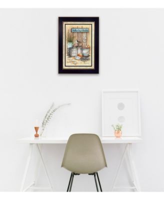 Trendy Decor 4U Another Day in Paradise By Mary June, Printed Wall Art, Ready to hang, Black Frame, 10" x 14"