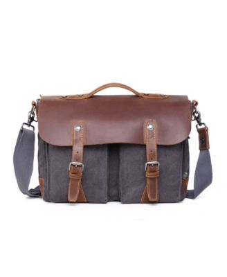 Hudson Canvas Messenger Bag