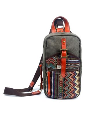 Four Season Canvas Sling Bag