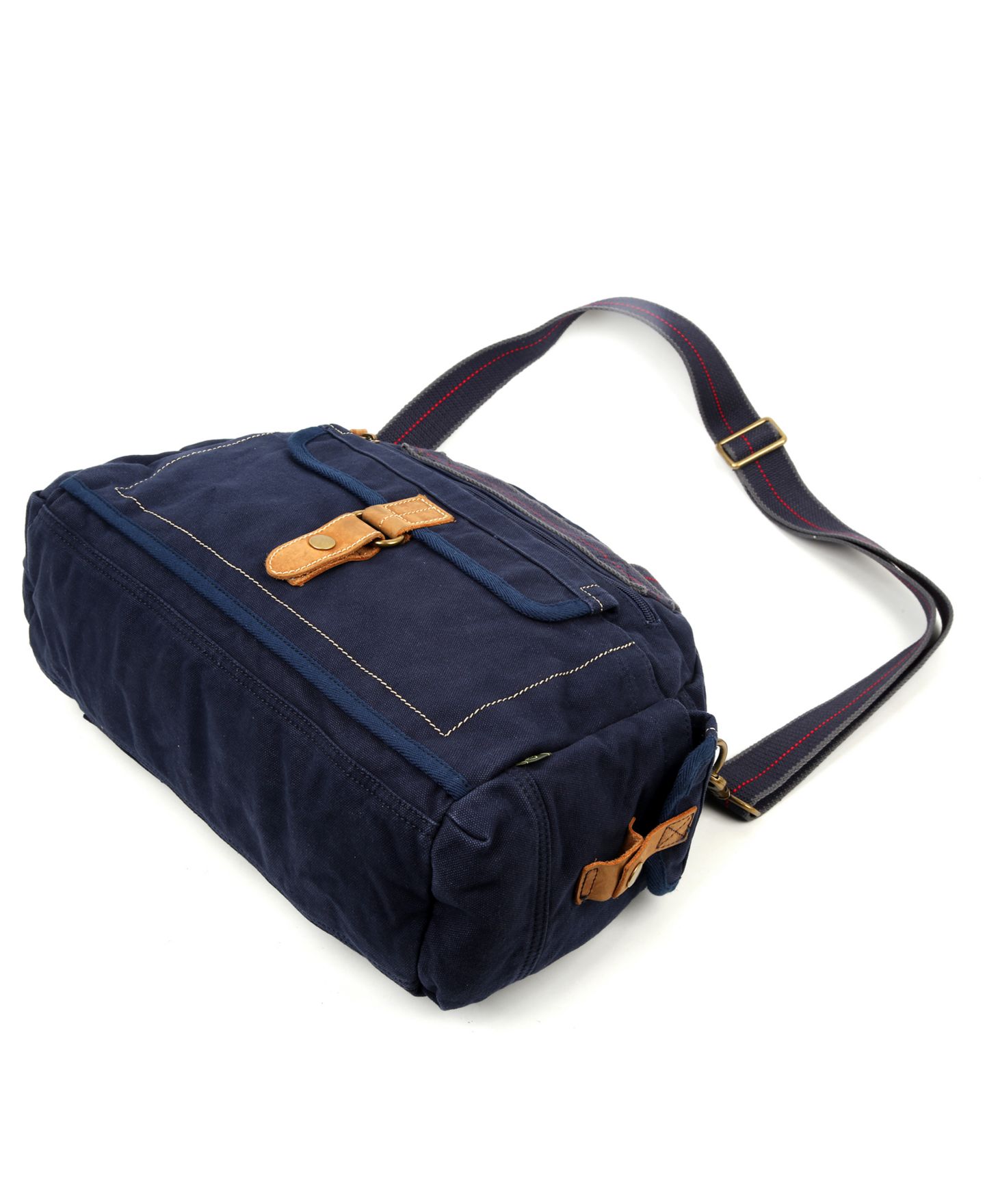 Женская сумка TSD BRAND Atona Canvas Weekender, цвет: Серый — фото 6