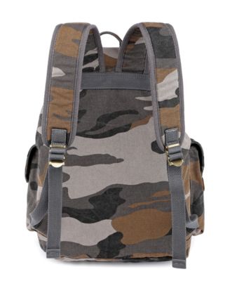 Camo Canvas Backpack